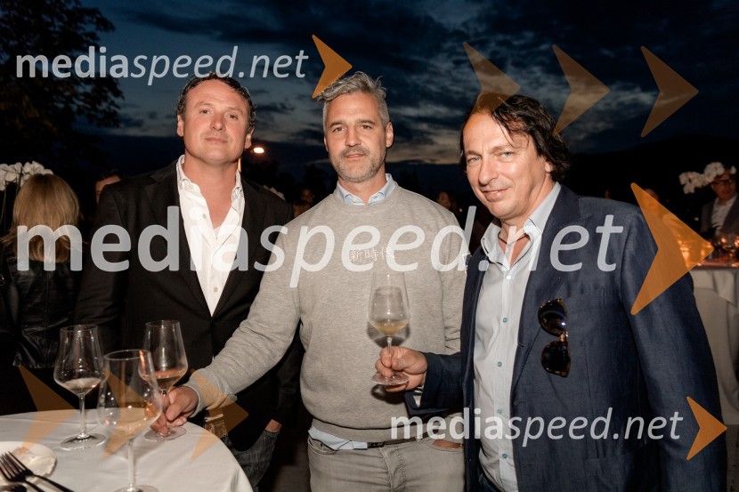 Pogostitev pri Tomažu Kavčiču ob prejemu Michelinove zvezdice