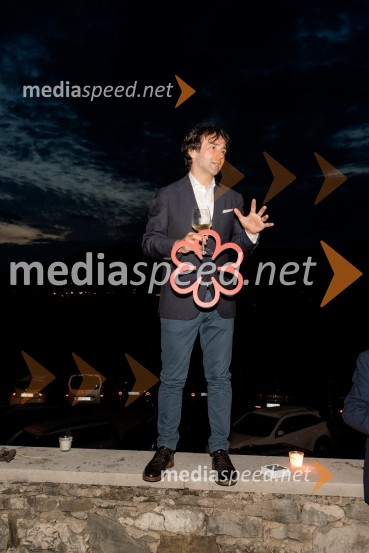  Tomaž Kavčič, kuharski mojster, Pri Lojzetu, Zemono, podpredsednik BASSPogostitev pri Tomažu Kavčiču ob prejemu Michelinove zvezdice