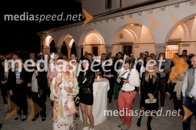 Pogostitev pri Tomažu Kavčiču ob prejemu Michelinove zvezdice