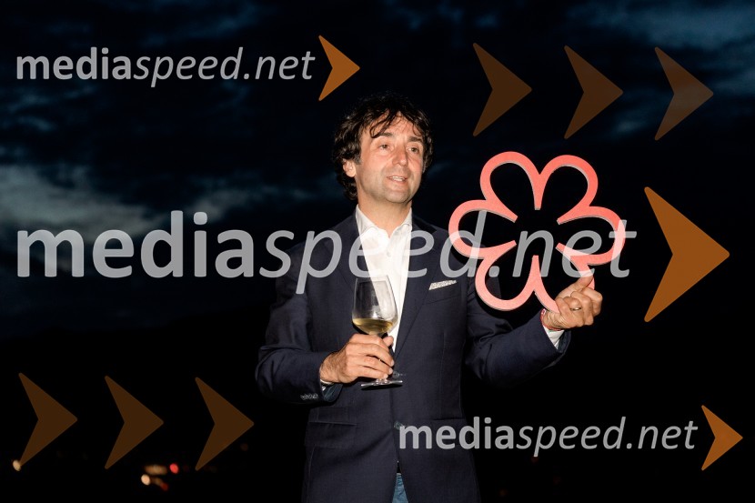  Tomaž Kavčič, kuharski mojster, Pri Lojzetu, Zemono, podpredsednik BASSPogostitev pri Tomažu Kavčiču ob prejemu Michelinove zvezdice