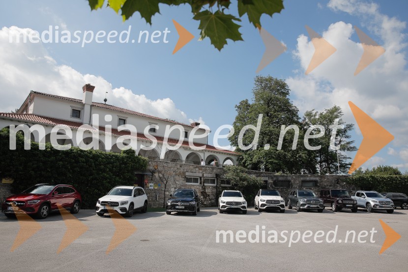 Slovenska predstavitev: Mercedes Benz GLA, GLB, GLC, GLC kupe, GLE, GLE kupe in GLS
