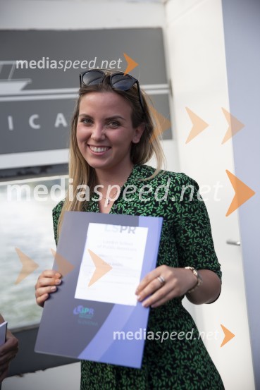 Londonska šola za odnose z javnostmi (LSPR) in UDO akademija, podelitev diplom 2020