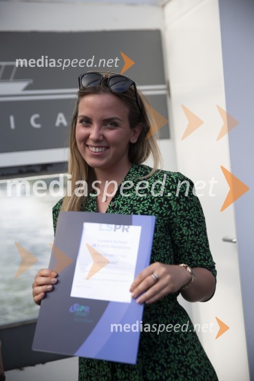 Londonska šola za odnose z javnostmi (LSPR) in UDO akademija, podelitev diplom 2020