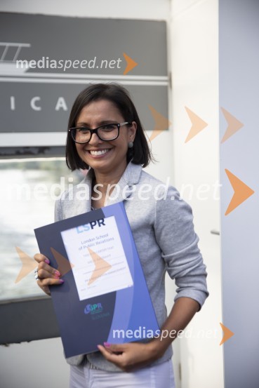 Londonska šola za odnose z javnostmi (LSPR) in UDO akademija, podelitev diplom 2020