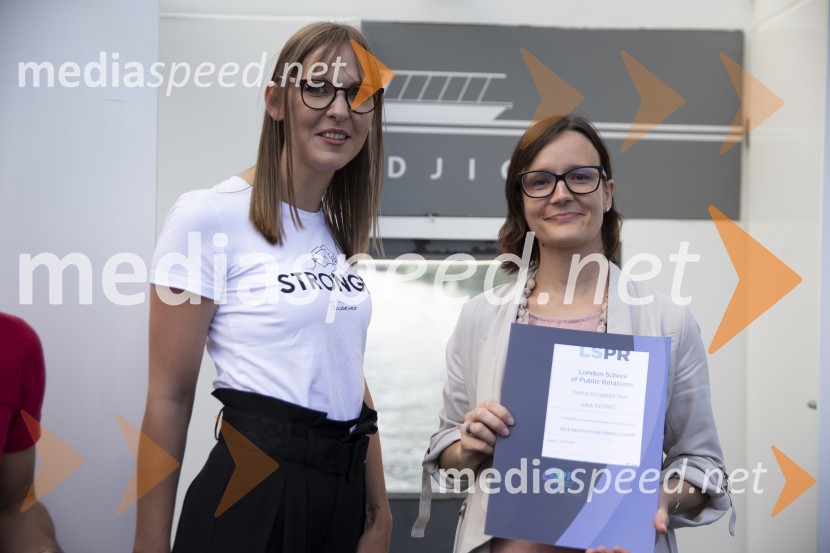 Londonska šola za odnose z javnostmi (LSPR) in UDO akademija, podelitev diplom 2020