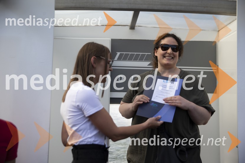 Londonska šola za odnose z javnostmi (LSPR) in UDO akademija, podelitev diplom 2020