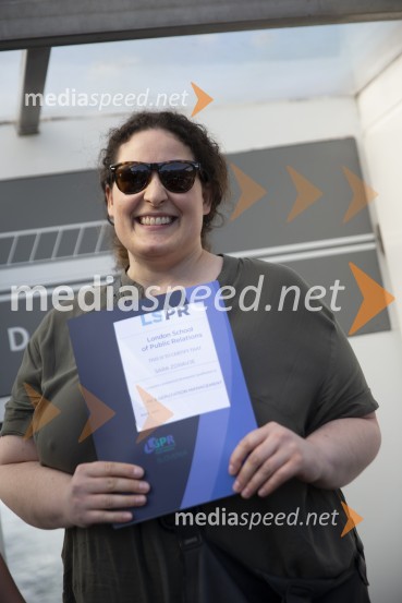 Londonska šola za odnose z javnostmi (LSPR) in UDO akademija, podelitev diplom 2020