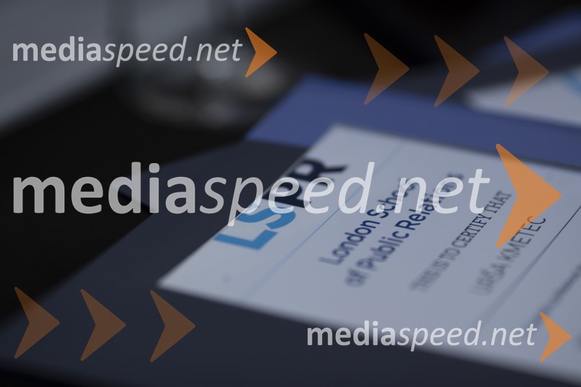 Londonska šola za odnose z javnostmi (LSPR) in UDO akademija, podelitev diplom 2020