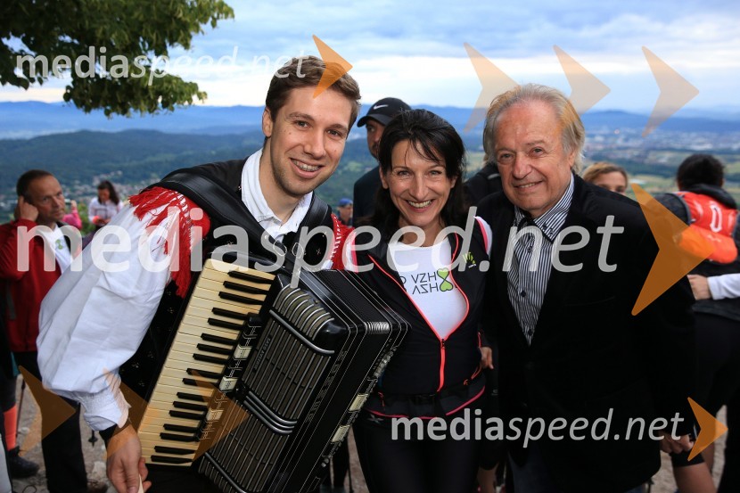  Sašo Avsenik, glasbenik, Ansambel Saša Avsenika;  Betka Šuhel Mikolič, mentorica nastopanja v javnosti, radijska in televizijska voditeljica, podjetje BPR;  Alfi Nipič, pevecOd vzhoda do vzhoda, Pohod na Šmarno goro 2020