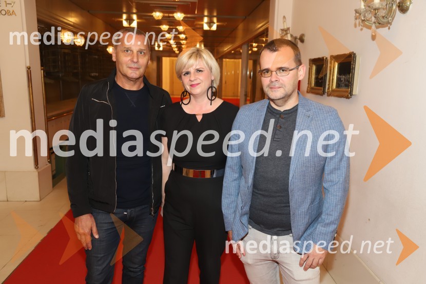  Danilo Rošker, direktor SNG Maribor;  Darja Čižek, marketing SNG Maribor;  Alan Kavčič, predstavnik za odnose z javnostmi SNG MariborRadio and Juliet, jubilejna uprizoritev baleta SNG Maribor