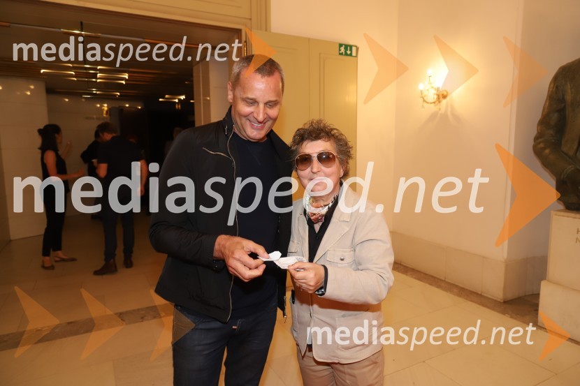  Danilo Rošker, direktor SNG Maribor;  Dragica Petrovič, režiserka in producentkaRadio and Juliet, jubilejna uprizoritev baleta SNG Maribor