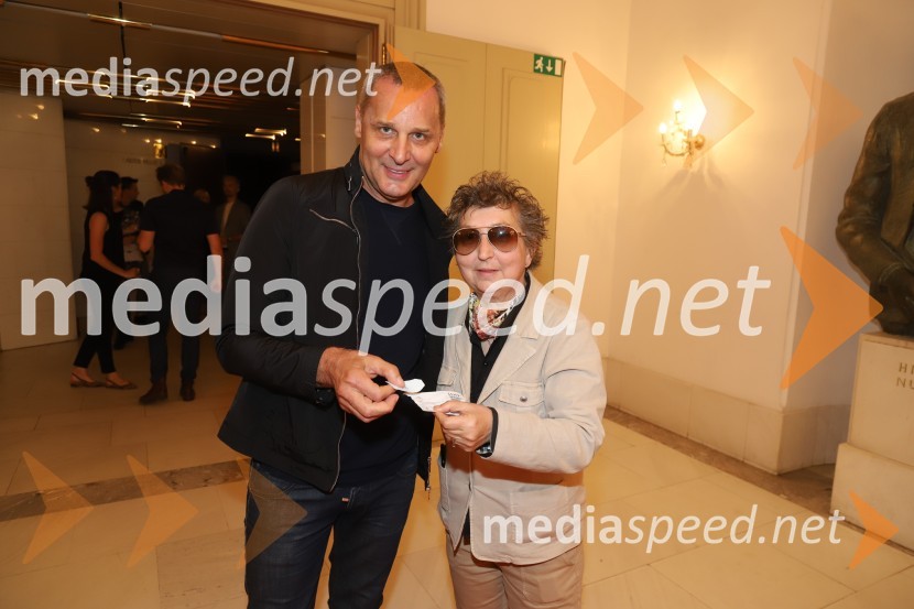  Danilo Rošker, direktor SNG Maribor;  Dragica Petrovič, režiserka in producentkaRadio and Juliet, jubilejna uprizoritev baleta SNG Maribor