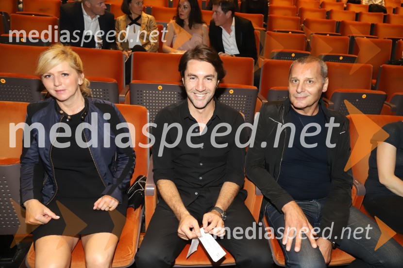  Pia Clug, baletna plesalka;  Edward Clug, umetniški direktor, Balet SNG Maribor;  Danilo Rošker, direktor SNG MariborRadio and Juliet, jubilejna uprizoritev baleta SNG Maribor