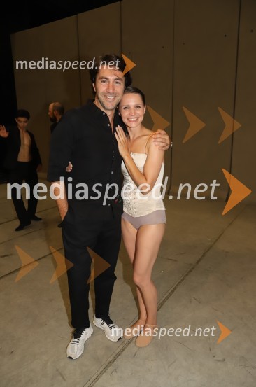  Edward Clug, umetniški direktor, Balet SNG Maribor;  Tijuana Križman Hudernik, baletna solistkaRadio and Juliet, jubilejna uprizoritev baleta SNG Maribor