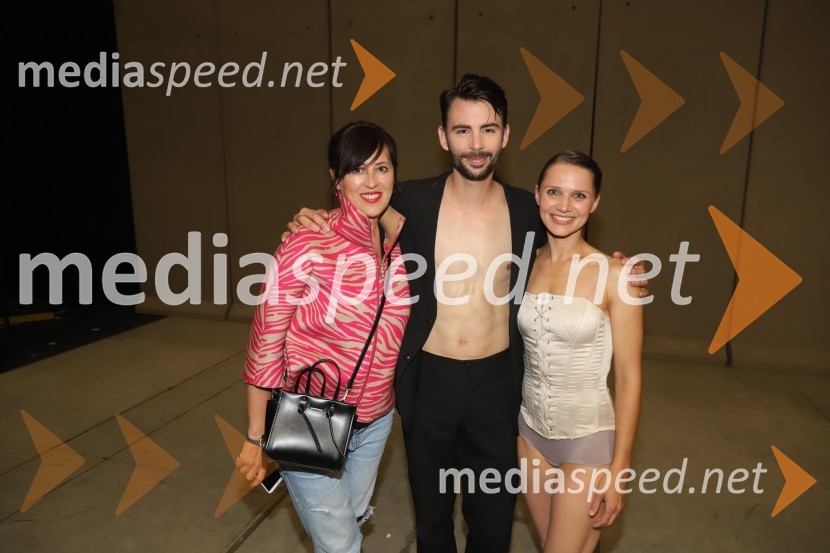  Kleopatra Purice;  Matjaž Marin, baletnik;  Tijuana Križman Hudernik, baletna solistkaRadio and Juliet, jubilejna uprizoritev baleta SNG Maribor