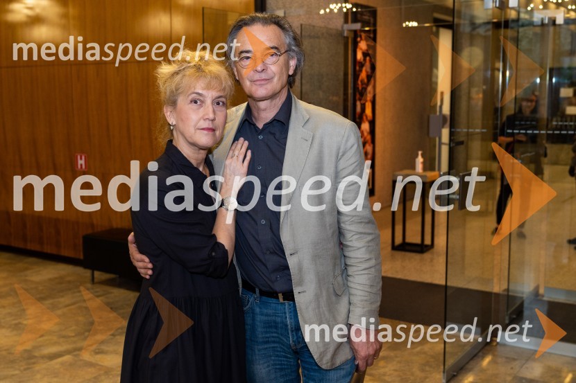  Barbara Hieng Samobor, direktorica in umetniška vodja MGL;   Igor  Samobor, igralec, ravnatelj SNG Drama LjubljanaŽalostinke, premiera drame