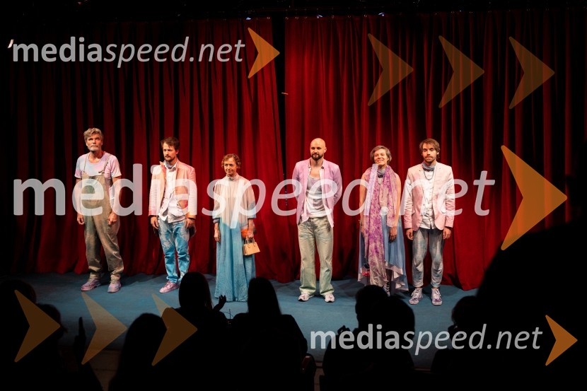  Boris  Kerč, igralec;  Jernej Gašperin, igralec;  Bernarda Oman, igralka;  Jaka Lah, igralec;  Mia Skrbinac, igralka;  Matic Lukšič, igralecŽalostinke, premiera drame