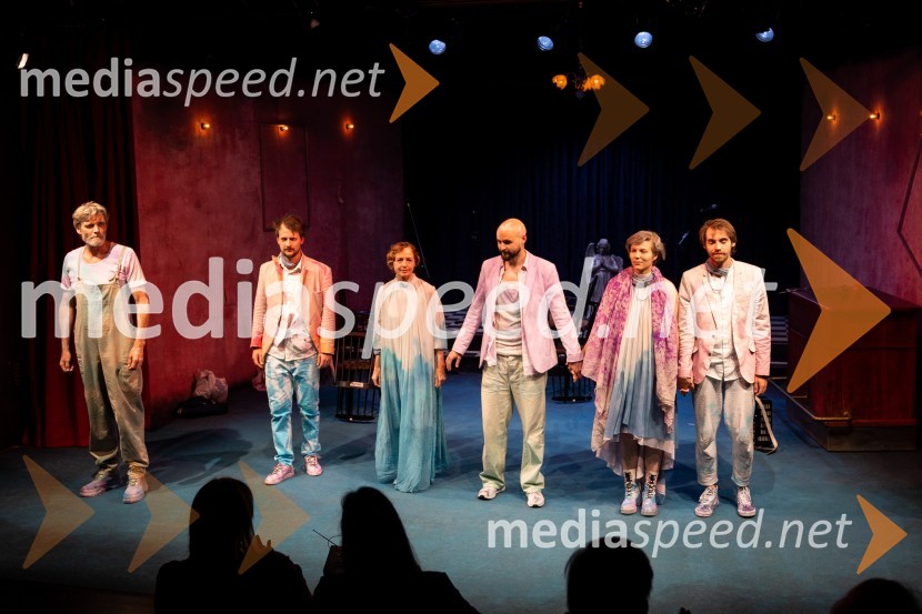  Boris  Kerč, igralec;  Jernej Gašperin, igralec;  Bernarda Oman, igralka;  Jaka Lah, igralec;  Mia Skrbinac, igralka;  Matic Lukšič, igralecŽalostinke, premiera drame