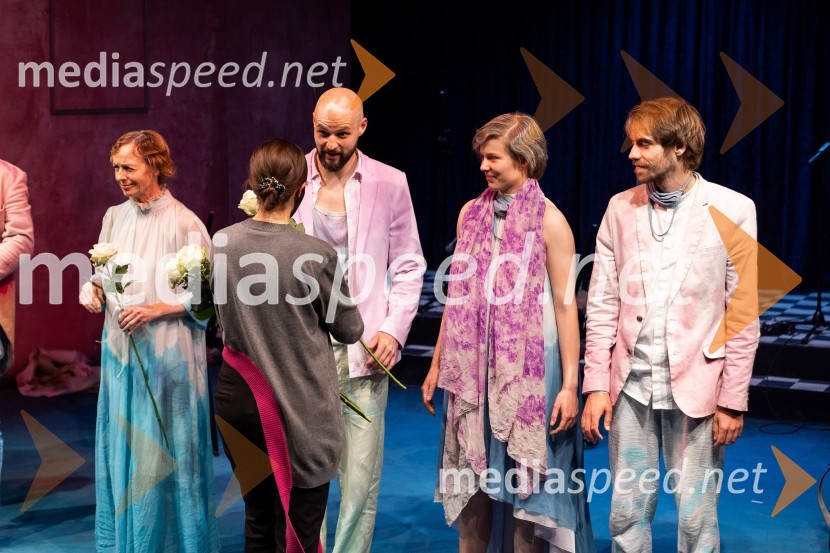  Bernarda Oman, igralka;  Jaka Lah, igralec;  Mia Skrbinac, igralka;  Matic Lukšič, igralecŽalostinke, premiera drame