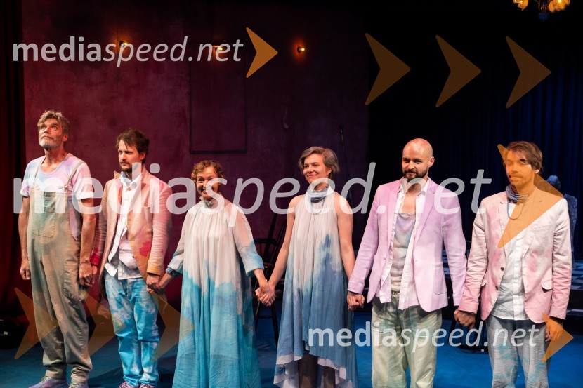  Boris  Kerč, igralec;  Jernej Gašperin, igralec;  Bernarda Oman, igralka;  Mia Skrbinac, igralka;  Jaka Lah, igralec;  Matic Lukšič, igralecŽalostinke, premiera drame