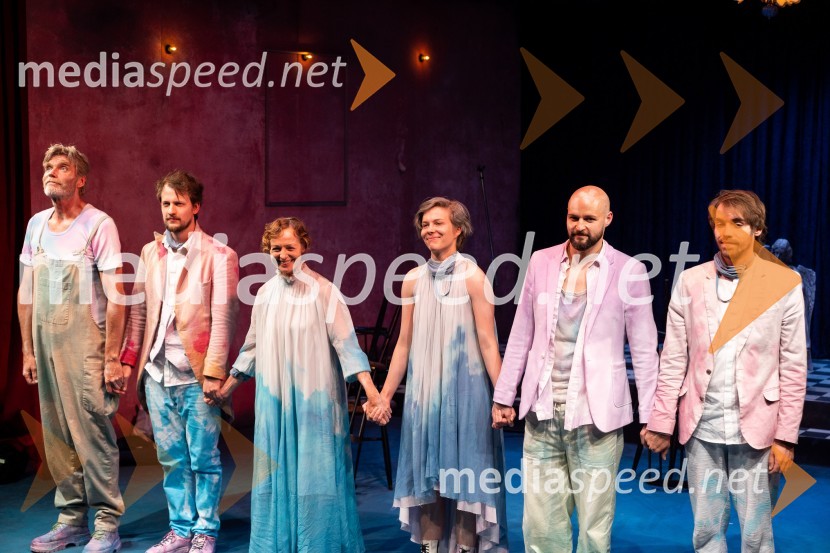  Boris  Kerč, igralec;  Jernej Gašperin, igralec;  Bernarda Oman, igralka;  Mia Skrbinac, igralka;  Jaka Lah, igralec;  Matic Lukšič, igralecŽalostinke, premiera drame