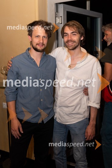  Jernej Gašperin, igralec;  Matic Lukšič, igralecŽalostinke, premiera drame