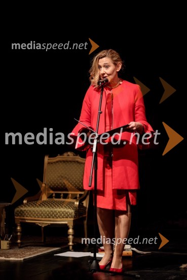  Ignacija  Fridl Jarc, državna sekretarka na Ministrstvu za kulturo RSMonologi s kavča, premiera in odprtje razstave Dogodek je tu, dogodek imate v mestu!