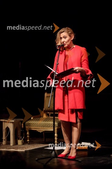  Ignacija  Fridl Jarc, državna sekretarka na Ministrstvu za kulturo RSMonologi s kavča, premiera in odprtje razstave Dogodek je tu, dogodek imate v mestu!