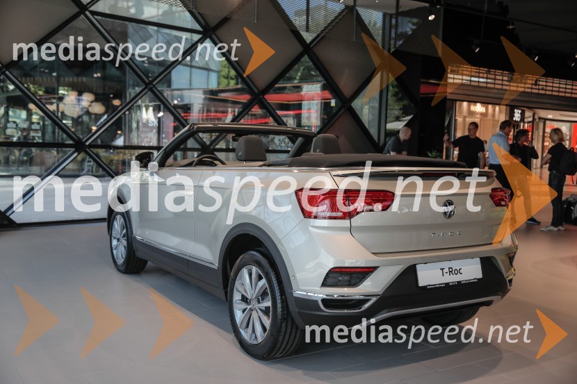 Otvoritev prvega centra mobilnosti Volkswagen in predstavitev novega VW T-Roc Cabrioleta