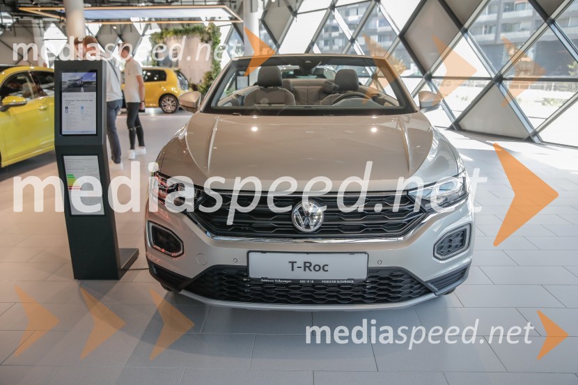 Otvoritev prvega centra mobilnosti Volkswagen in predstavitev novega VW T-Roc Cabrioleta