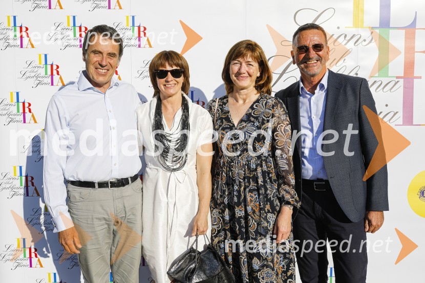  Andrej  Baričič;  Maja Vidergar, vodja marketinških projektov, Cankarjev dom;  Mateja Baričič;  Jože Vidrih, Lions klub Ljubljana IliriaLions klub Ljubljana Iliria praznuje 20. obletnico delovanja