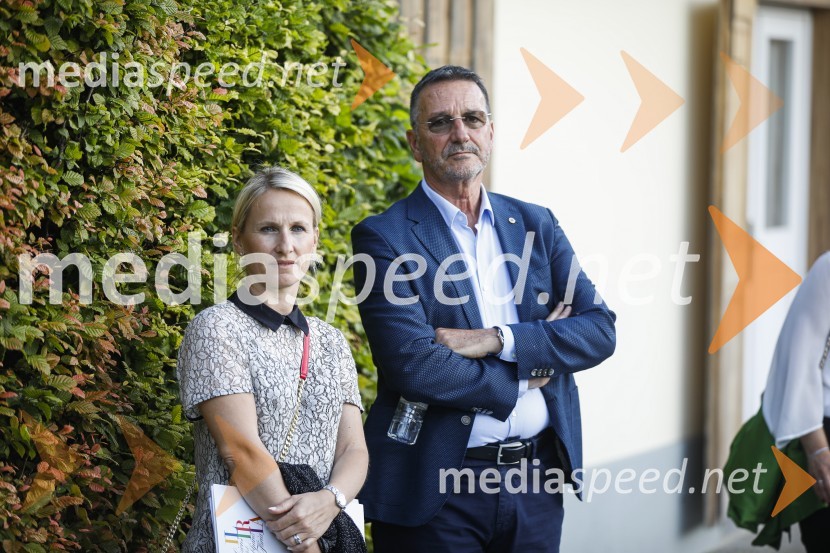  Špela  Mlakar;  Jože Vidrih, Lions klub Ljubljana IliriaLions klub Ljubljana Iliria praznuje 20. obletnico delovanja