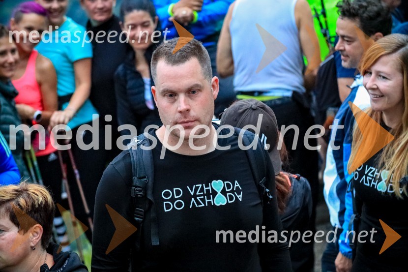  Nejc Poljanec, ambasador Radovljice in Julijana TrailaOd vzhoda do vzhoda, Pohod na Šmarno goro 2020