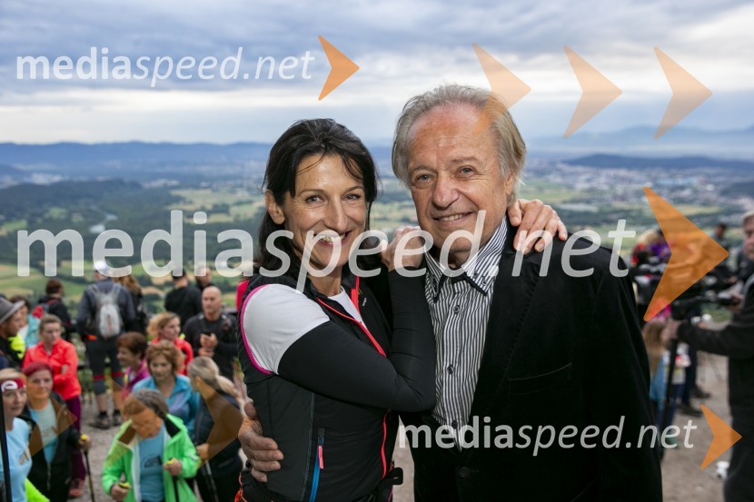  Betka Šuhel Mikolič, mentorica nastopanja v javnosti, radijska in televizijska voditeljica, podjetje BPR;  Alfi Nipič, pevecOd vzhoda do vzhoda, Pohod na Šmarno goro 2020