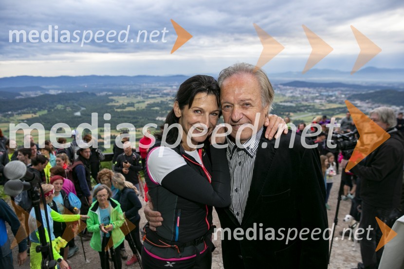  Betka Šuhel Mikolič, mentorica nastopanja v javnosti, radijska in televizijska voditeljica, podjetje BPR;  Alfi Nipič, pevecOd vzhoda do vzhoda, Pohod na Šmarno goro 2020