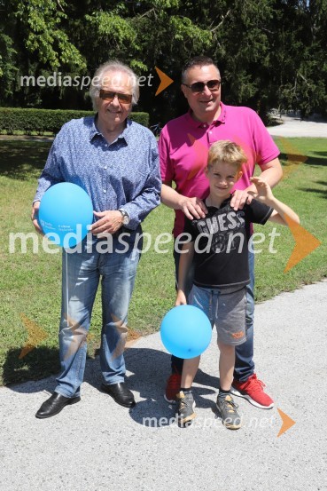  Alfi Nipič, pevec;  Dejan Nipič;  Nino NipičOtvoritev Mariborskega otoka in praznovanje 90 let