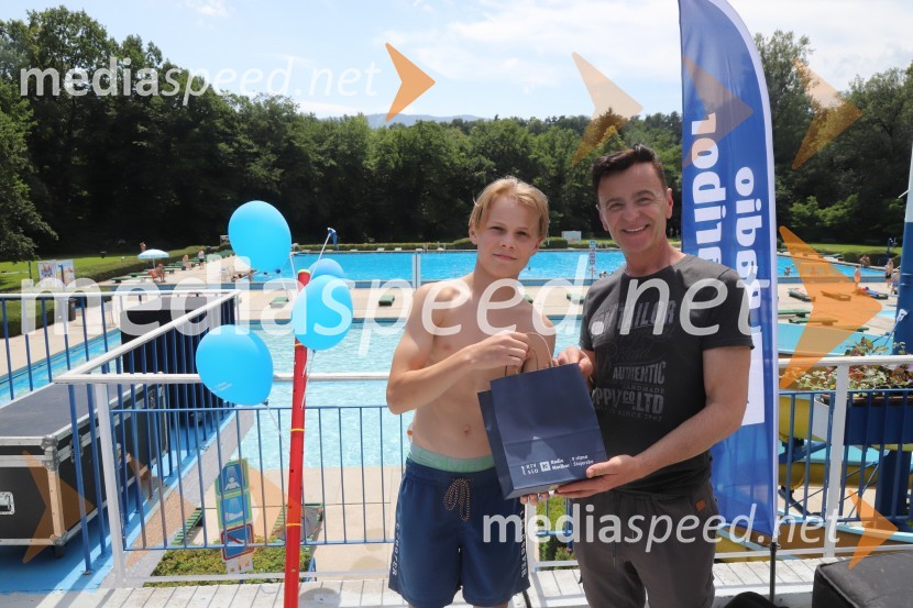  Vid Petelin;  Zoran Turk, novinarOtvoritev Mariborskega otoka in praznovanje 90 let