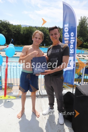  Vid Petelin;  Zoran Turk, novinarOtvoritev Mariborskega otoka in praznovanje 90 let