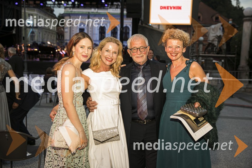  ... ;  ... ; dr. Peter  Čeferin, pravnik, pisatelj;  Rija  Čič, inženirka tekstilne industrije68. Ljubljana Festival, otvoritev