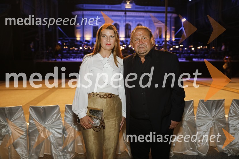  Janja Lamberger;  Darko  Brlek, direktor in umetniški vodja, Festival Ljubljana68. Ljubljana Festival, otvoritev