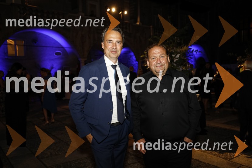  Tomislav Čizmić, direktor uprave, Mercator d. d.;  Darko  Brlek, direktor in umetniški vodja, Festival Ljubljana68. Ljubljana Festival, otvoritev