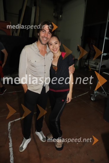  Edward Clug, umetniški direktor, Balet SNG Maribor;  Asami Nakashima, baletna solistkaLittle Creation, premiera baleta v SNG Maribor