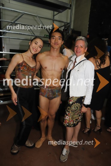  Asami Nakashima, baletna solistka;  Yuya Omaki, baletni solist;  Alenka Ribič, baletna mojstricaLittle Creation, premiera baleta v SNG Maribor