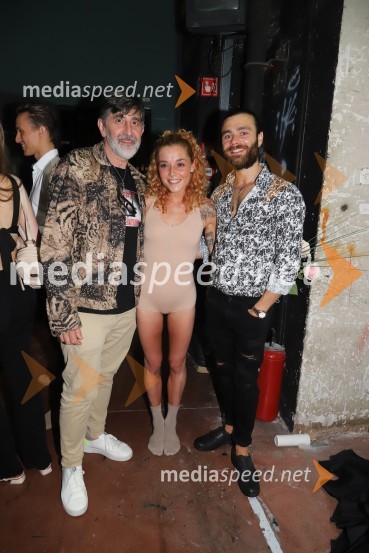  Leo Kulaš, kostumograf;  Arnika  Matko Juvančič, plesalka;  Ionut Dinita, baletni plesalecLittle Creation, premiera baleta v SNG Maribor