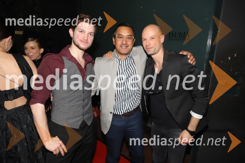  Tomaž Viktor Abram Golub, baletni plesalec;  Demetrius King;  Gaj Žmavc, baletnikLittle Creation, premiera baleta v SNG Maribor