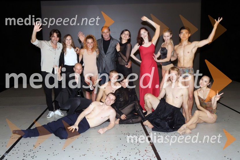  Edward Clug, umetniški direktor, Balet SNG Maribor;  Melanija  Markovič, operna zboristka;  Gaj Žmavc, baletnik;  Arnika  Matko Juvančič, plesalka;  Danilo Rošker, direktor SNG Maribor;  Filip Jurič, baletni plesalec;  Luka  Ostrež, baletni plesalec;  Ana Pandur Predin, plesalka flamenka;  Tetiana Svetlična, baletna plesalka;  Olesja Hartmann Marin, baletna plesalka;  Jelena Lečić, baletna solistka;  Sytze Jan Luske, baletni plesalec;  Yuya Omaki, baletni solist;  Asami Nakashima, baletna solistkaLittle Creation, premiera baleta v SNG Maribor