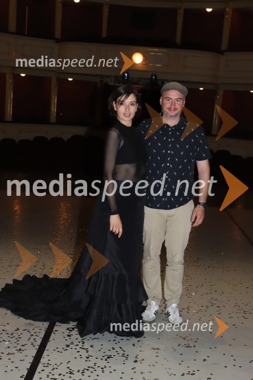  Ana Pandur Predin, plesalka flamenka; Prof. Dr. Andrej Predin, pisatelj in novinarLittle Creation, premiera baleta v SNG Maribor