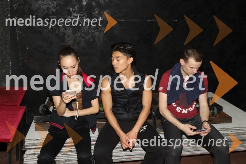  Asami Nakashima, baletna solistka;  Yuya Omaki, baletni solist;  Filip Jurič, baletni plesalecLittle Creation, premiera baleta v SNG Maribor