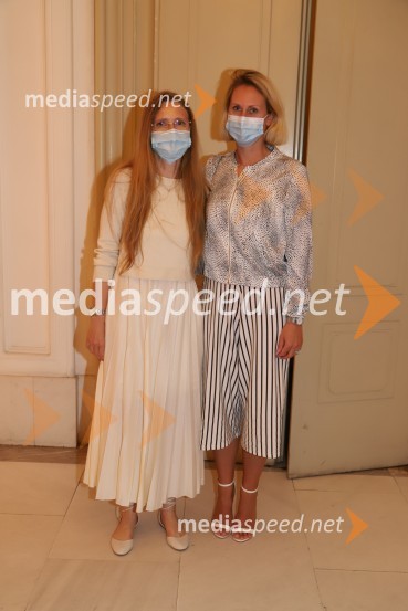  Nevenka Pašek, marketing SNG Maribor;  Mateja Kožuh, producentka Opere in Baleta SNG Maribor, akordeonistkaLittle Creation, premiera baleta v SNG Maribor