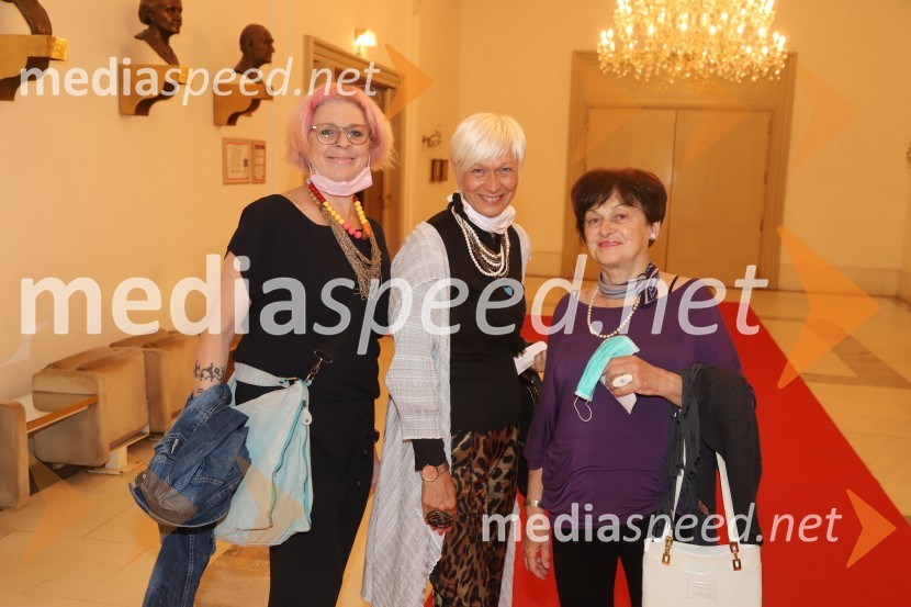  Claudia Sovre, baletna pedagoginja in koreografka;  Barbra Drnač, novinarka, plesalka, koreografinja in televizijska voditeljica;  Daliborka  Podboj, baletni kritikLittle Creation, premiera baleta v SNG Maribor